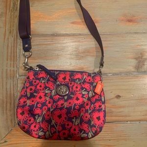 Coach Poppy Crossbody Purse.